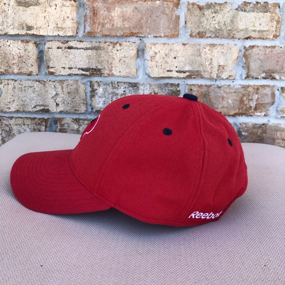 NFL Onfield Rebook Houston Texans Red Blue White Adjustable Back Strap Hat Cap - Picture 6 of 13